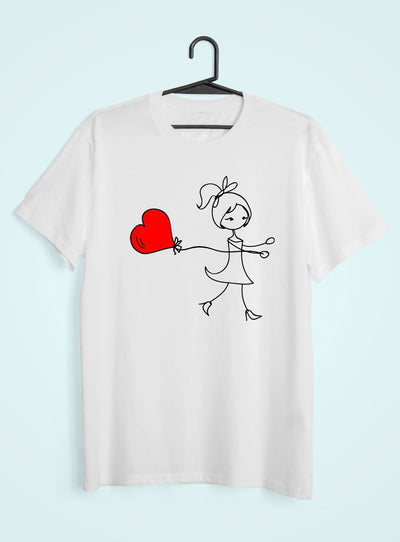 Couple Half Sleeves T-Shirts -FunkyTeesClub - Funky Tees Club