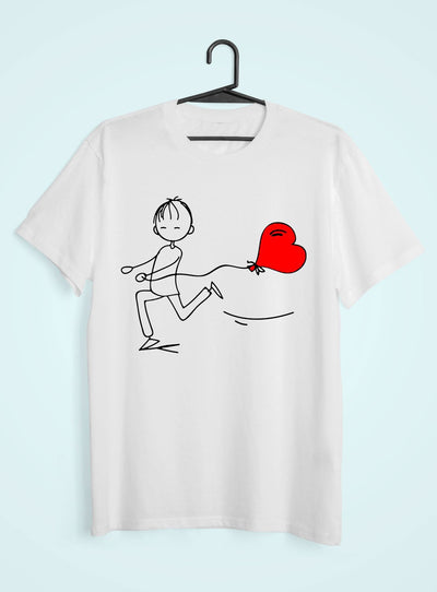 Couple Half Sleeves T-Shirts -FunkyTeesClub - Funky Tees Club
