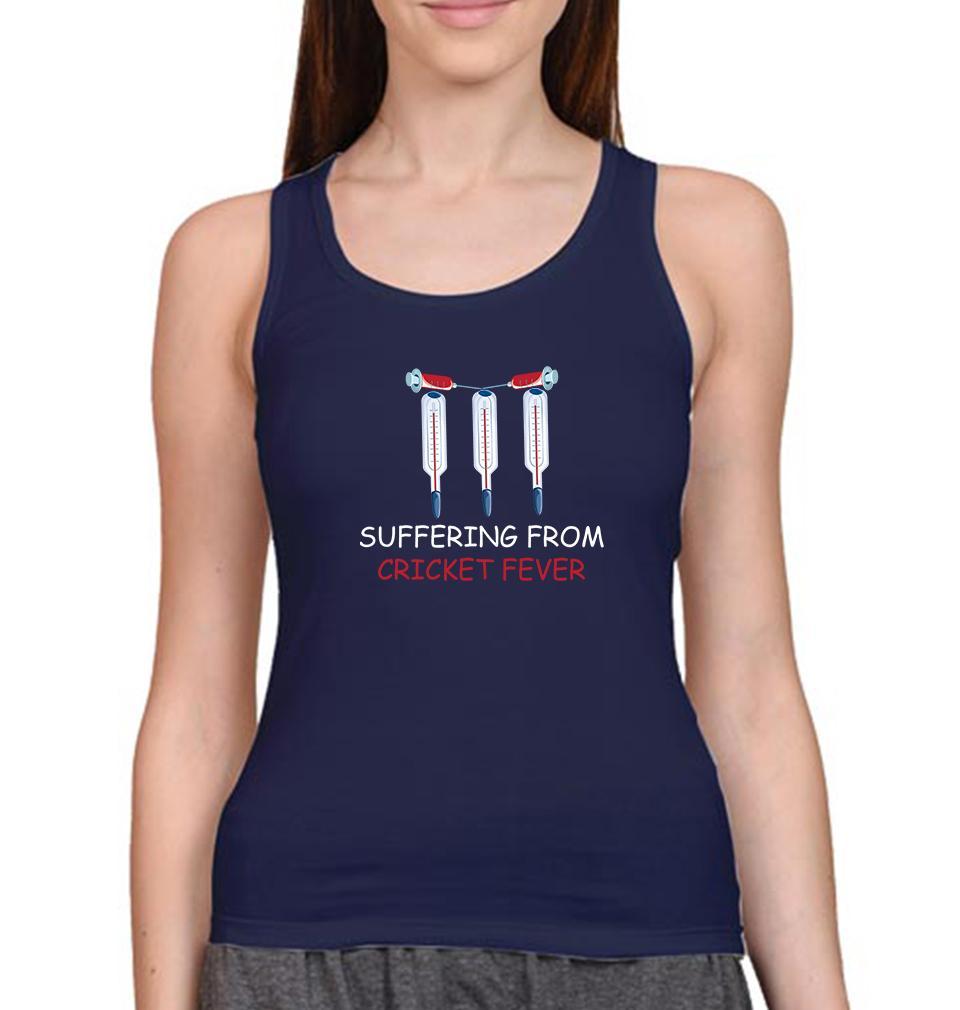 CRICKET Fever Women Tank Top-FunkyTeesClub - FunkyTeesClub