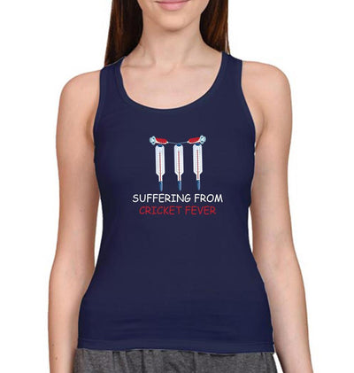 CRICKET Fever Women Tank Top-FunkyTeesClub - FunkyTeesClub