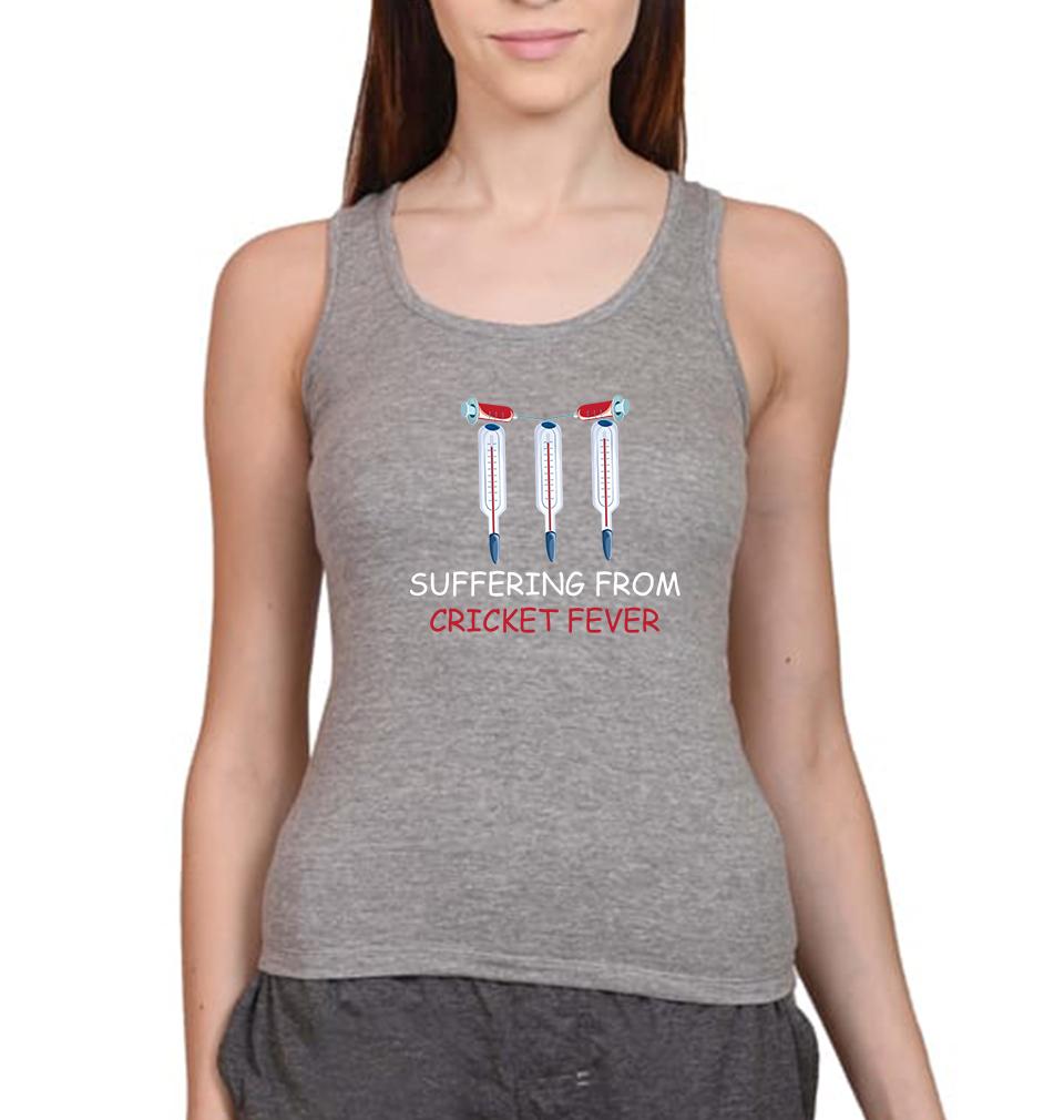 CRICKET Fever Women Tank Top-FunkyTeesClub - FunkyTeesClub