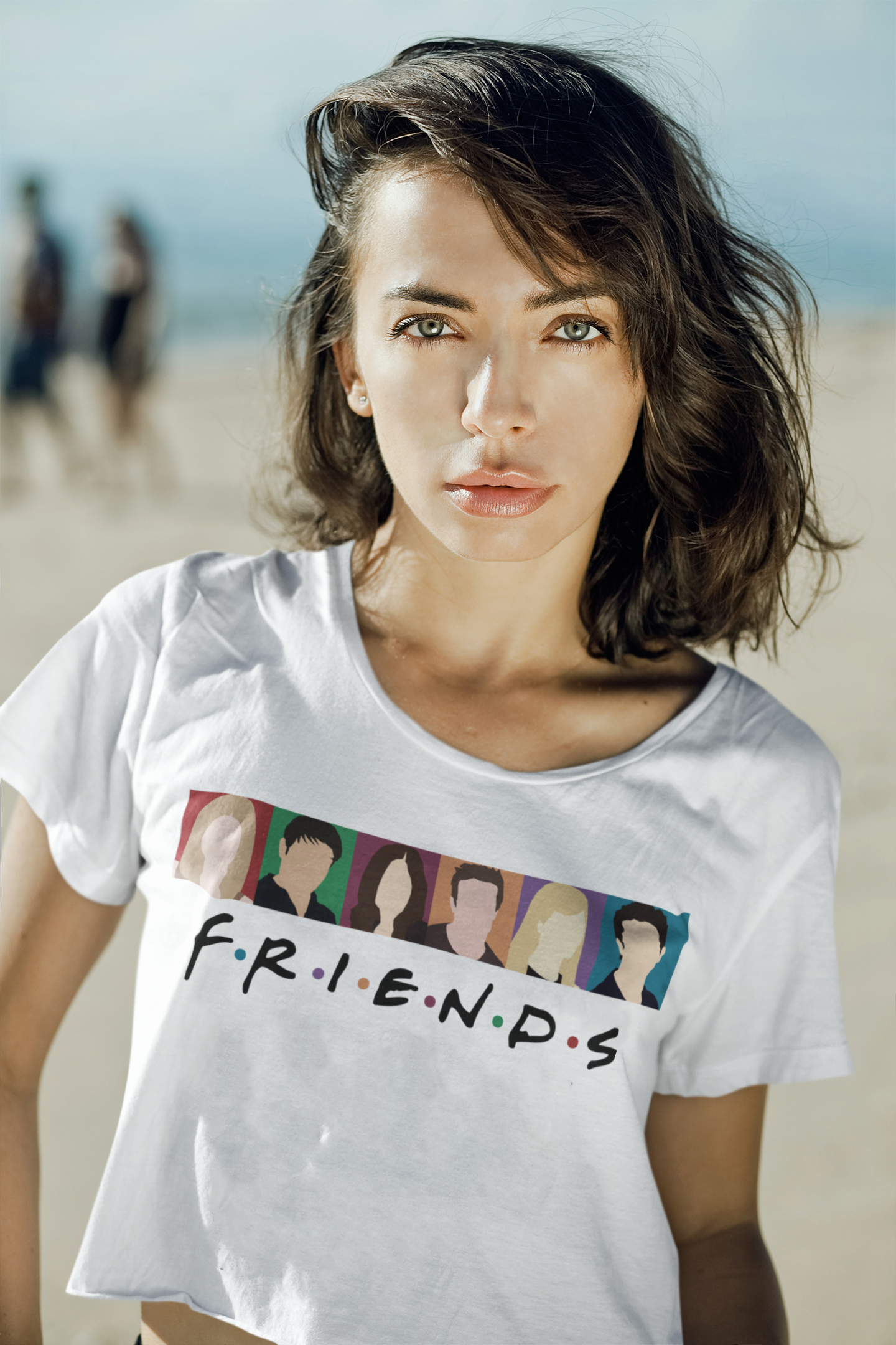 F.R.I.E.N.D.S. Friends Web Series Women Crop Top- FunkyTeesClub