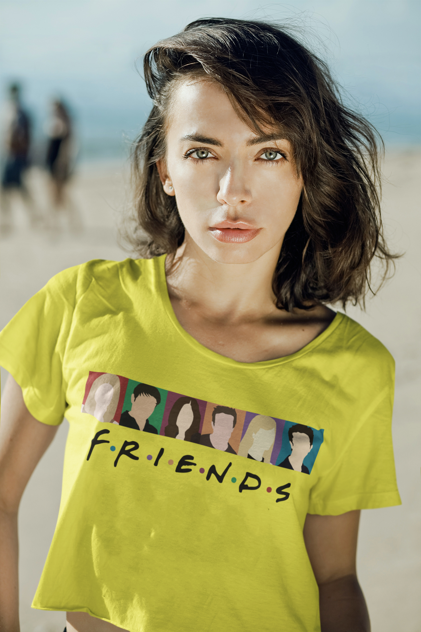 F.R.I.E.N.D.S. Friends Web Series Women Crop Top- FunkyTeesClub
