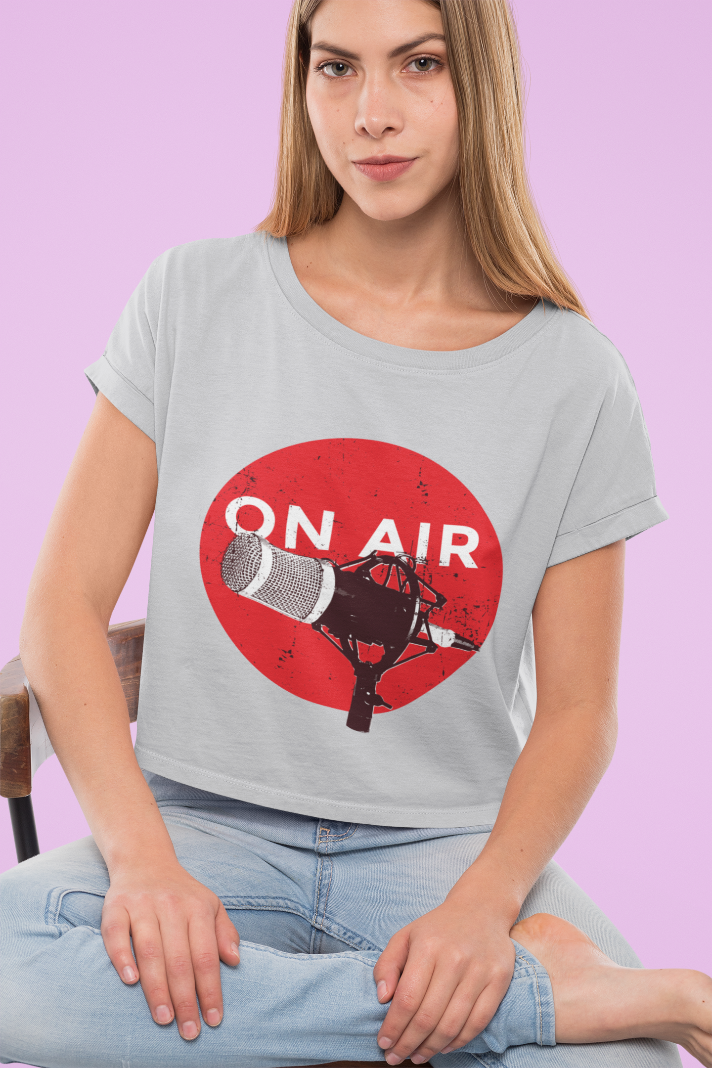On Air Women Crop Top- FunkyTeesClub