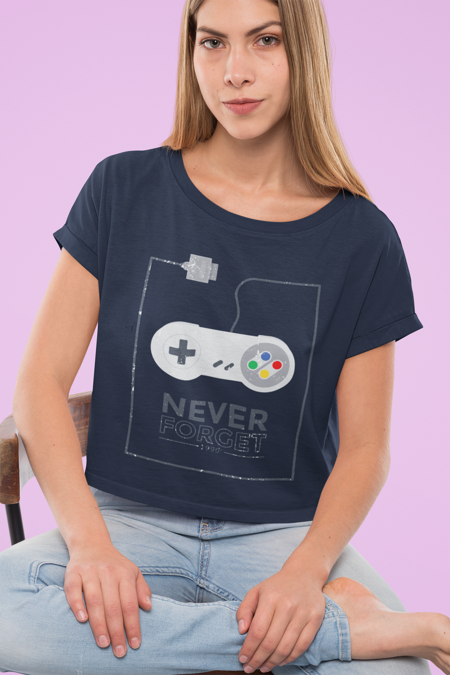 Gaming Women Crop Top- FunkyTeesClub