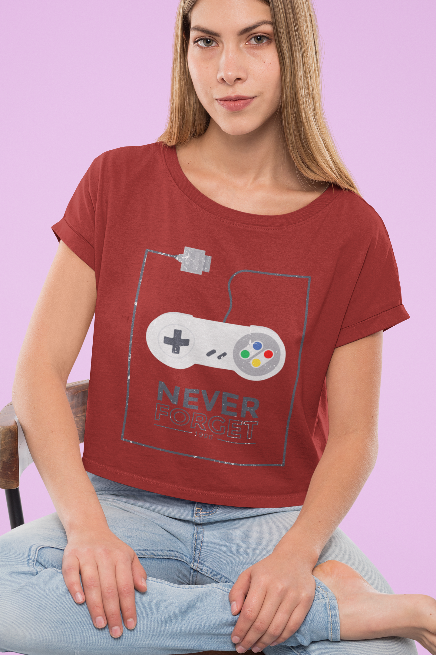 Gaming Women Crop Top- FunkyTeesClub