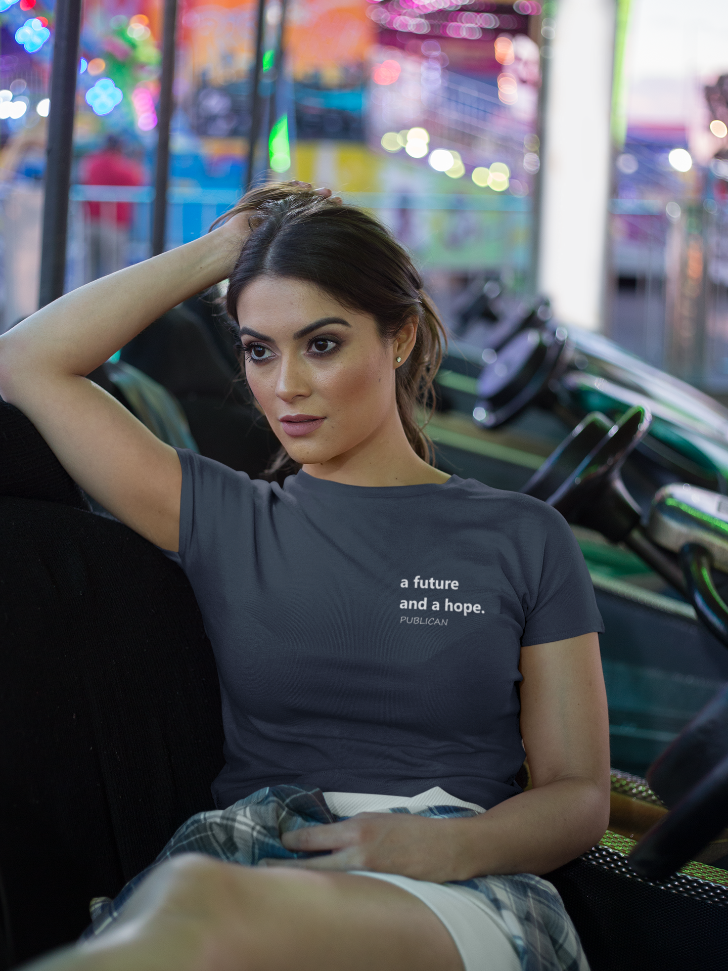 A Future And A Hope Quotes Women Crop Top- FunkyTeesClub