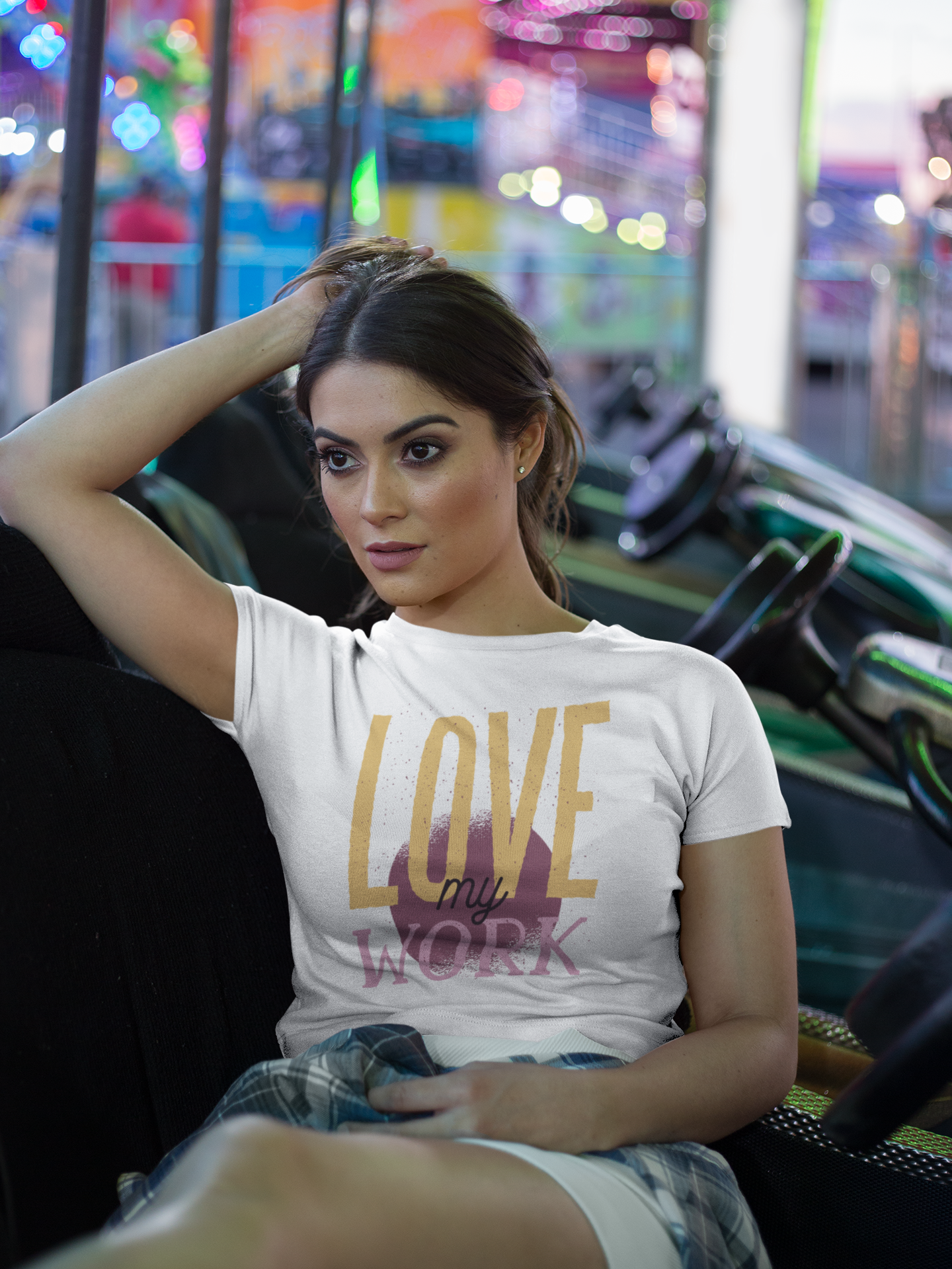 Love quote Women Crop Top- FunkyTeesClub