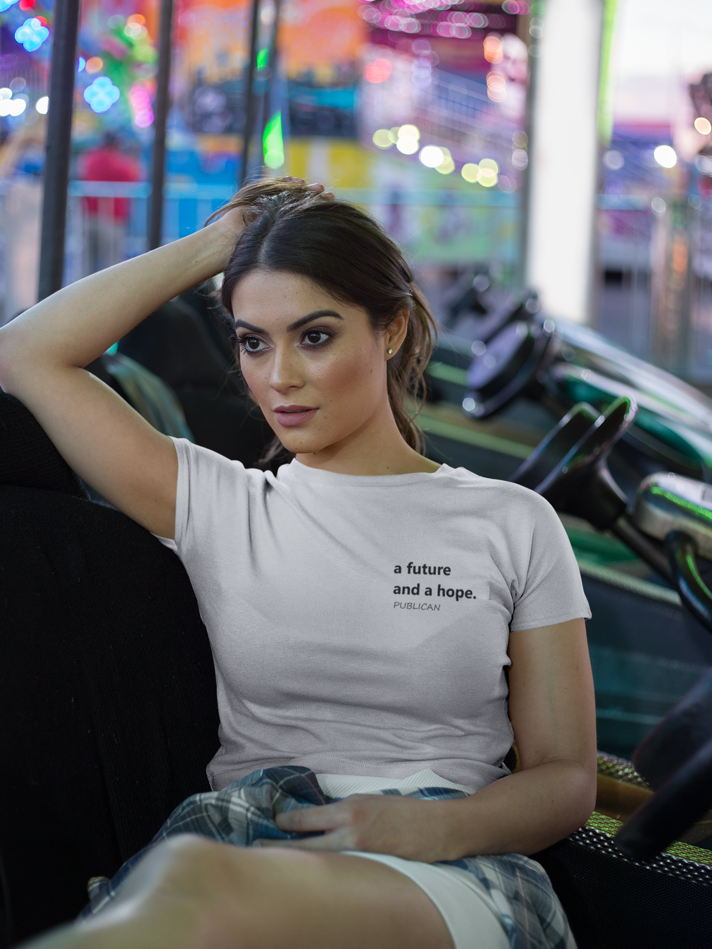 A Future And A Hope Quotes Women Crop Top- FunkyTeesClub