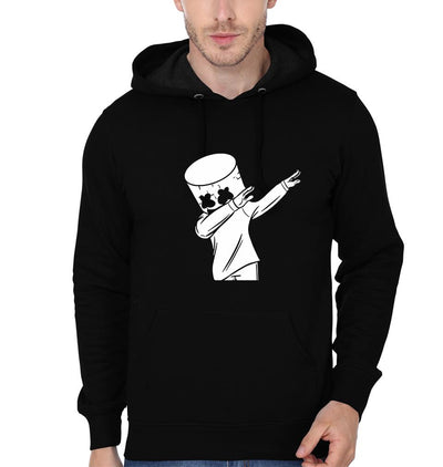 Dab Marshmello Hoodie For Men-FunkyTeesClub - FunkyTeesClub