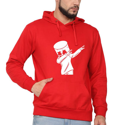 Dab Marshmello Hoodie For Men-FunkyTeesClub - FunkyTeesClub