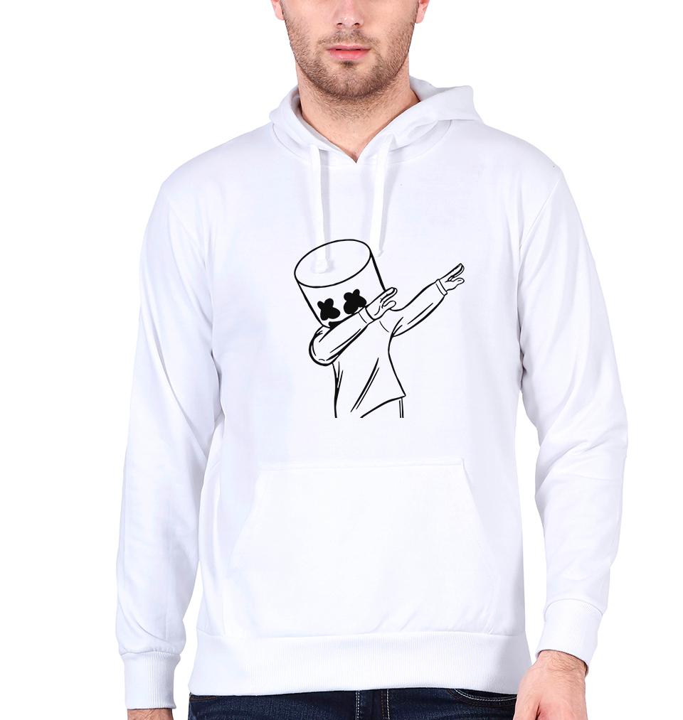 Dab Marshmello Hoodie For Men-FunkyTeesClub - FunkyTeesClub