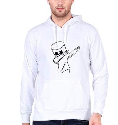 Dab Marshmello Hoodie For Men-FunkyTeesClub - FunkyTeesClub