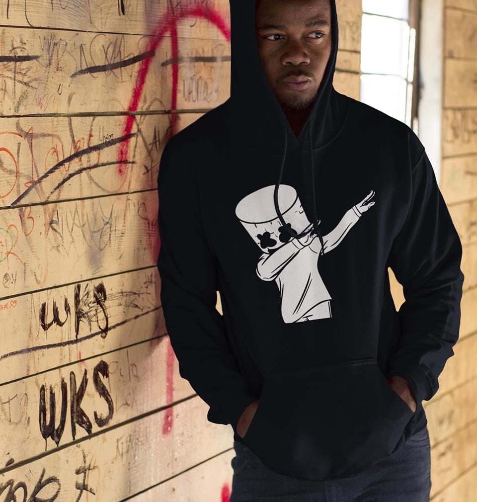 Dab Marshmello Hoodie For Men-FunkyTeesClub - FunkyTeesClub