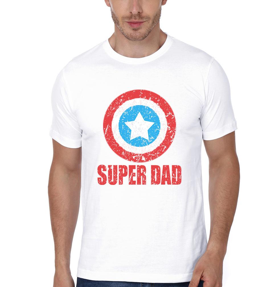 Super Dad Side Kick Father and Son Matching T-Shirt- FunkyTeesClub