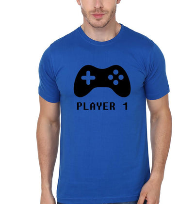Player 1 Player 2 Father and Daughter Matching T-Shirt- FunkyTeesClub