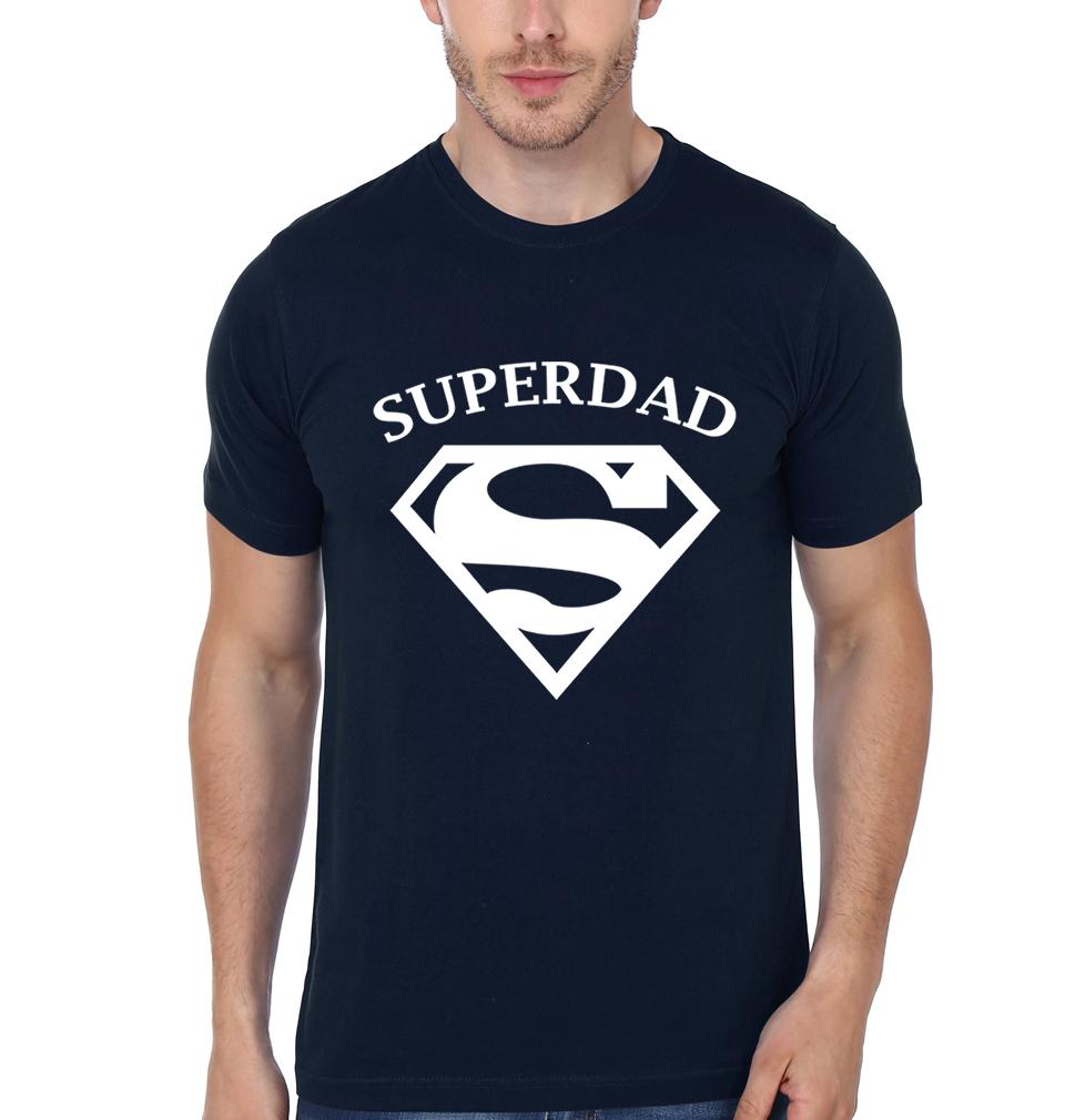 Super Dad Super Son Father and Son Matching T-Shirt- FunkyTeesClub