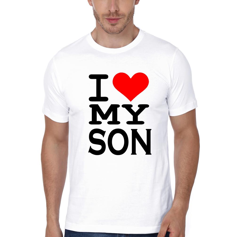I Love My Dad I Love My Son Father and Son Matching T-Shirt- FunkyTeesClub