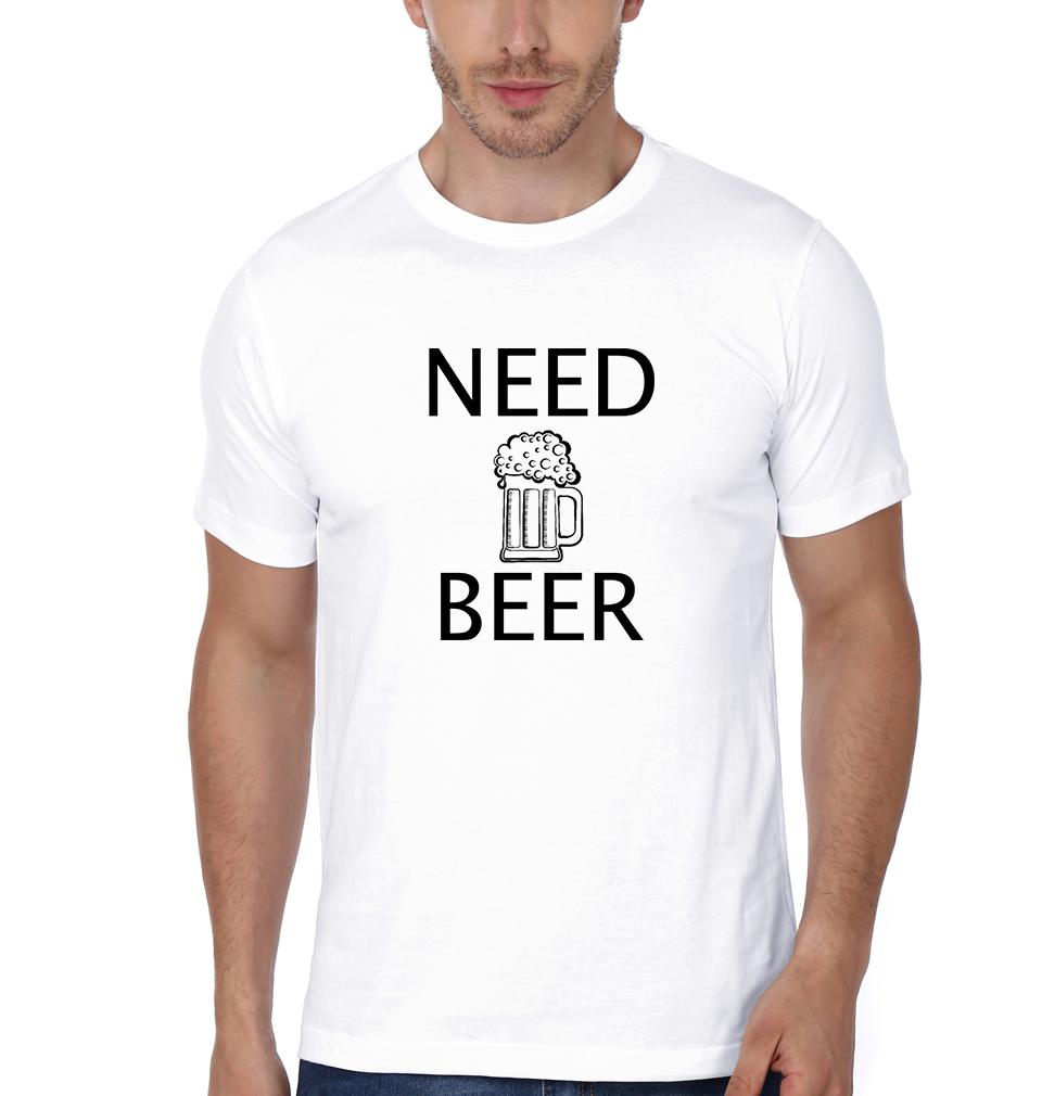Need Beer Need Coffee Father and Son Matching T-Shirt- FunkyTeesClub