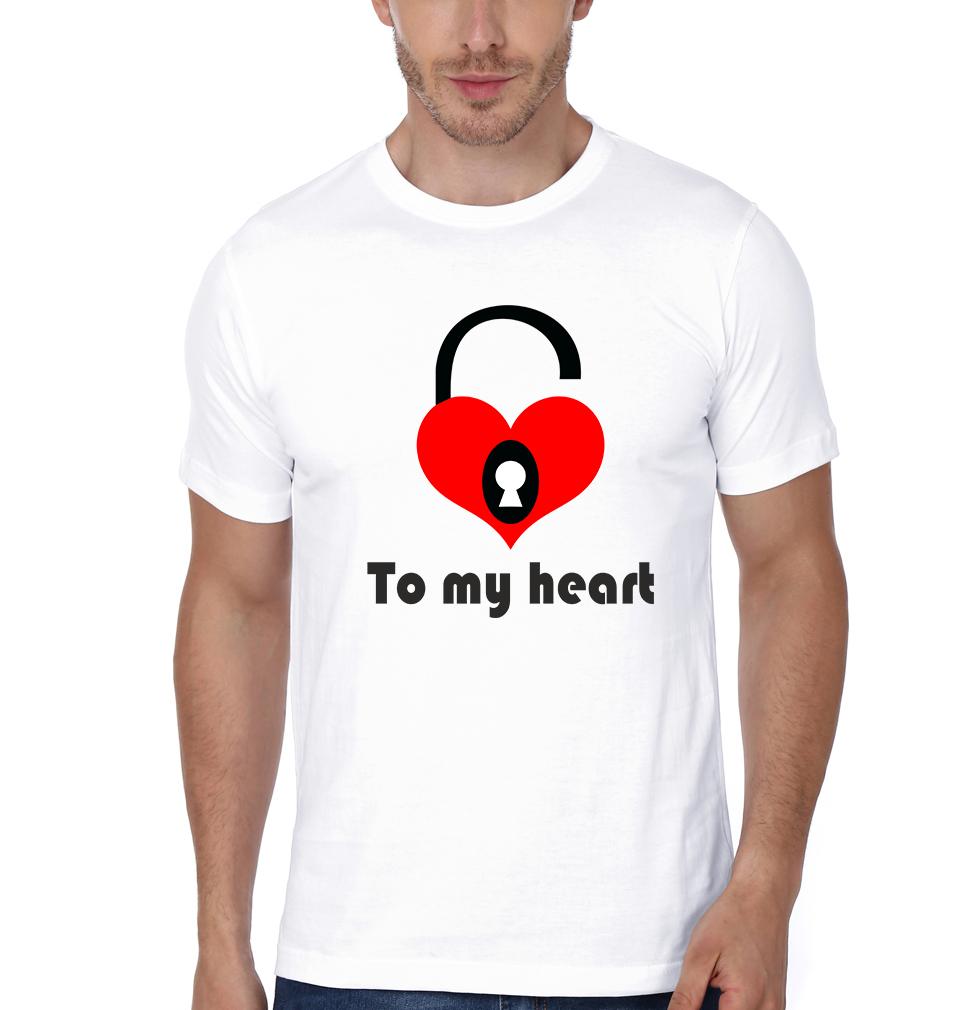 To My Heart The Key too Father and Son Matching T-Shirt- FunkyTeesClub