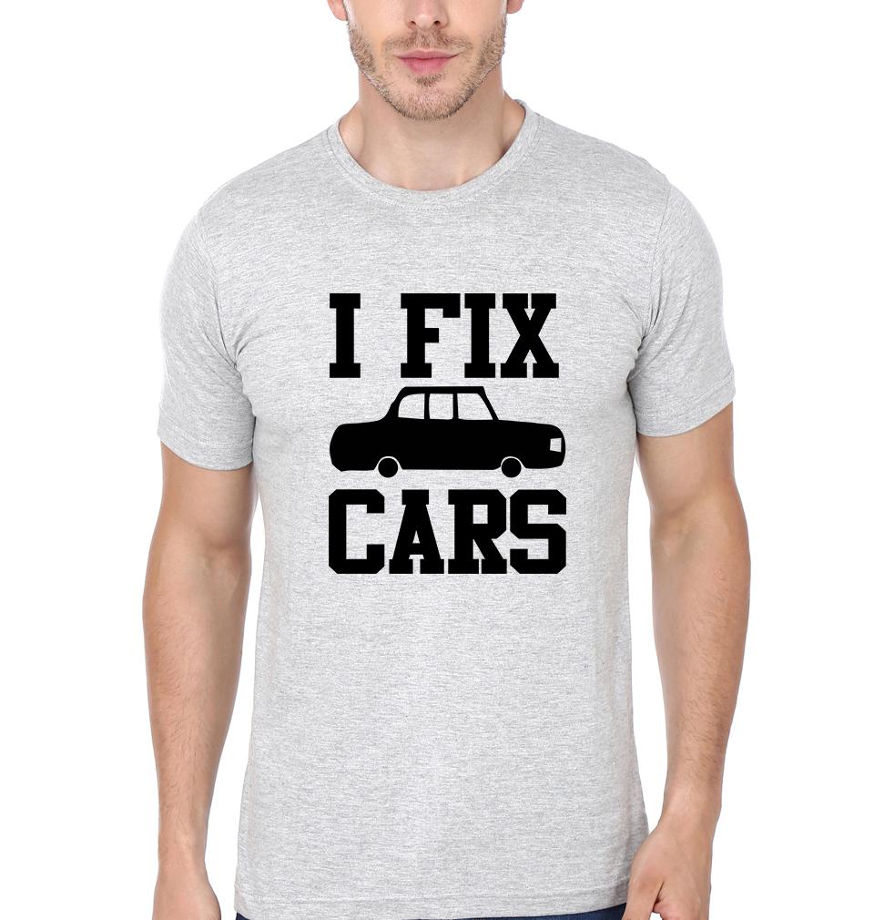 I Fix Car I Play With Car Father and Son Matching T-Shirt- FunkyTeesClub