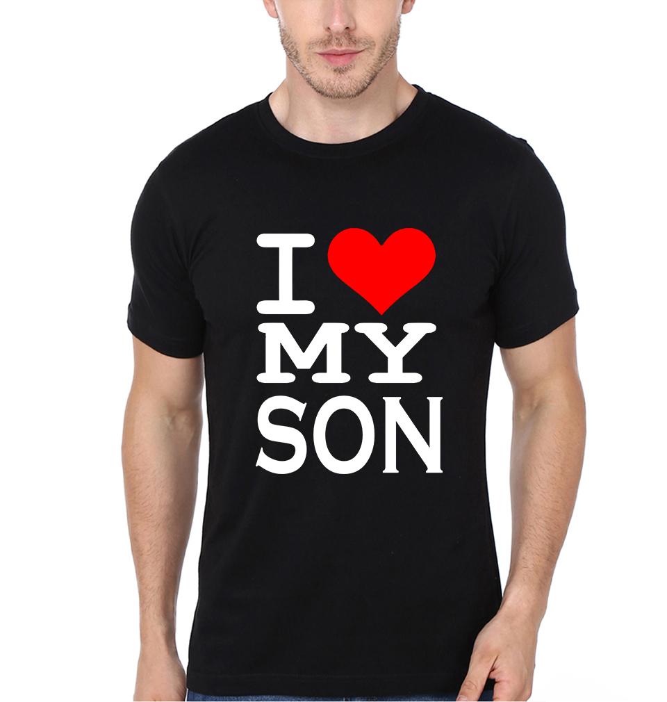 I Love My dad I Love My Son Father and Son Matching T-Shirt- FunkyTeesClub