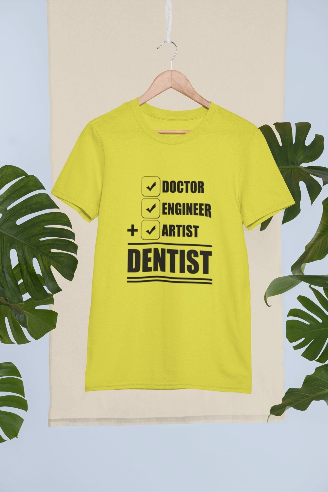 Dentist Doctor Women Half Sleeves T-shirt- FunkyTeesClub - Funky Tees Club