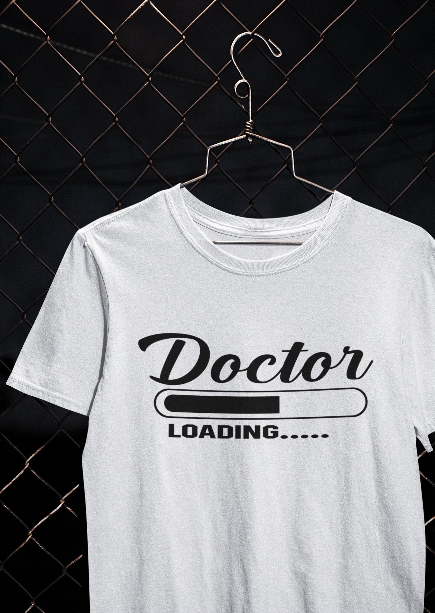 Doctor Loading Mens Half Sleeves T-shirt- FunkyTeesClub - Funky Tees Club