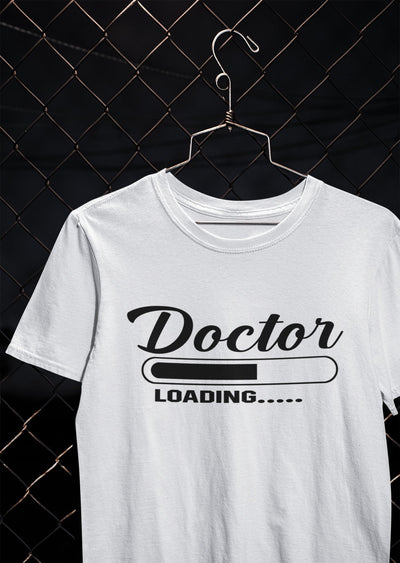 Doctor Loading Mens Half Sleeves T-shirt- FunkyTeesClub - Funky Tees Club
