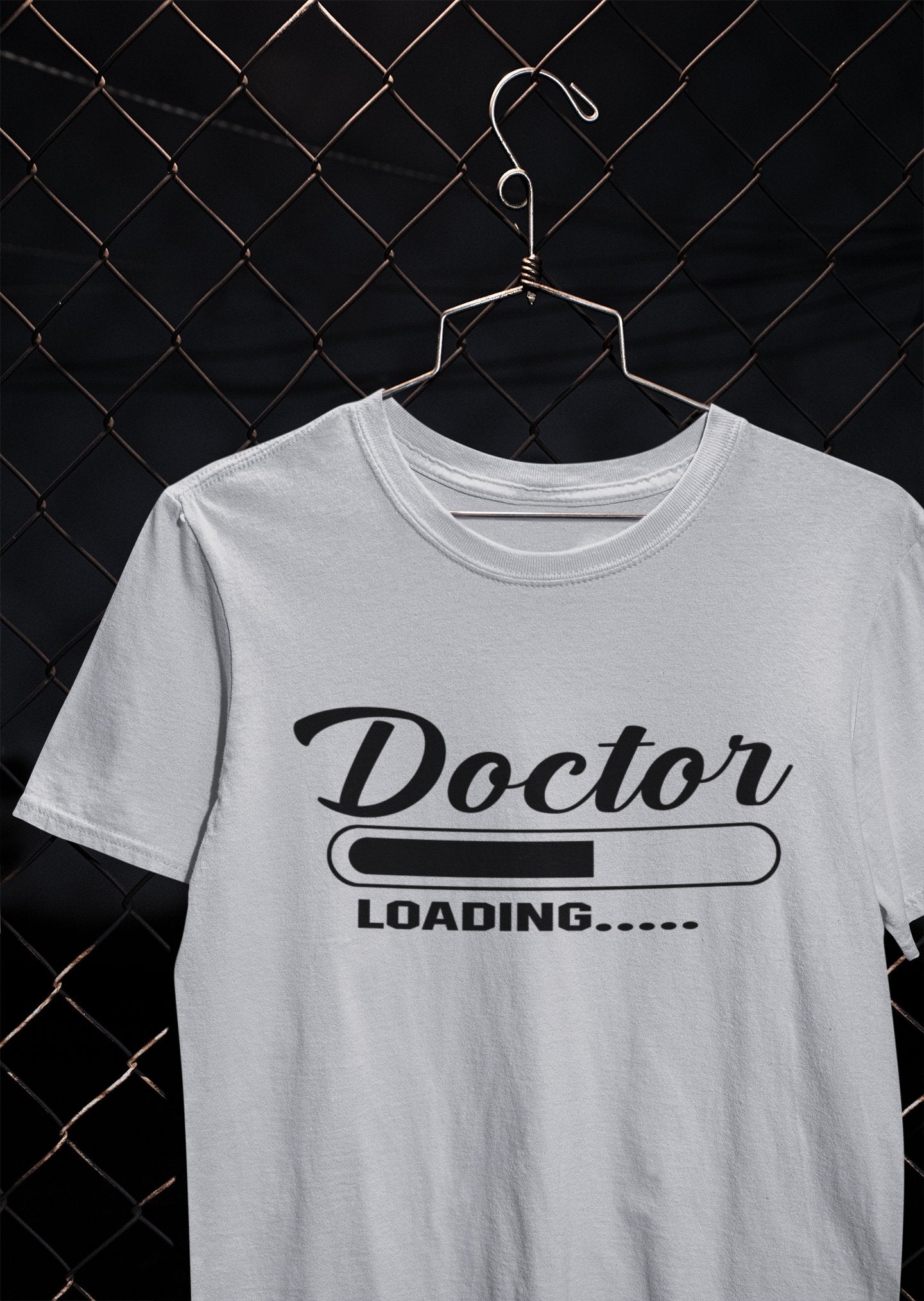 Doctor Loading Mens Half Sleeves T-shirt- FunkyTeesClub - Funky Tees Club