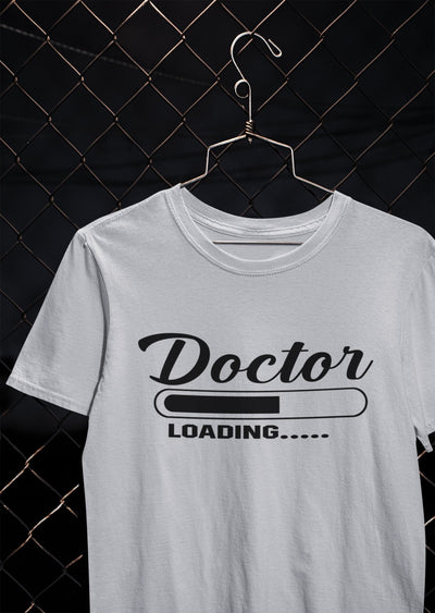Doctor Loading Mens Half Sleeves T-shirt- FunkyTeesClub - Funky Tees Club