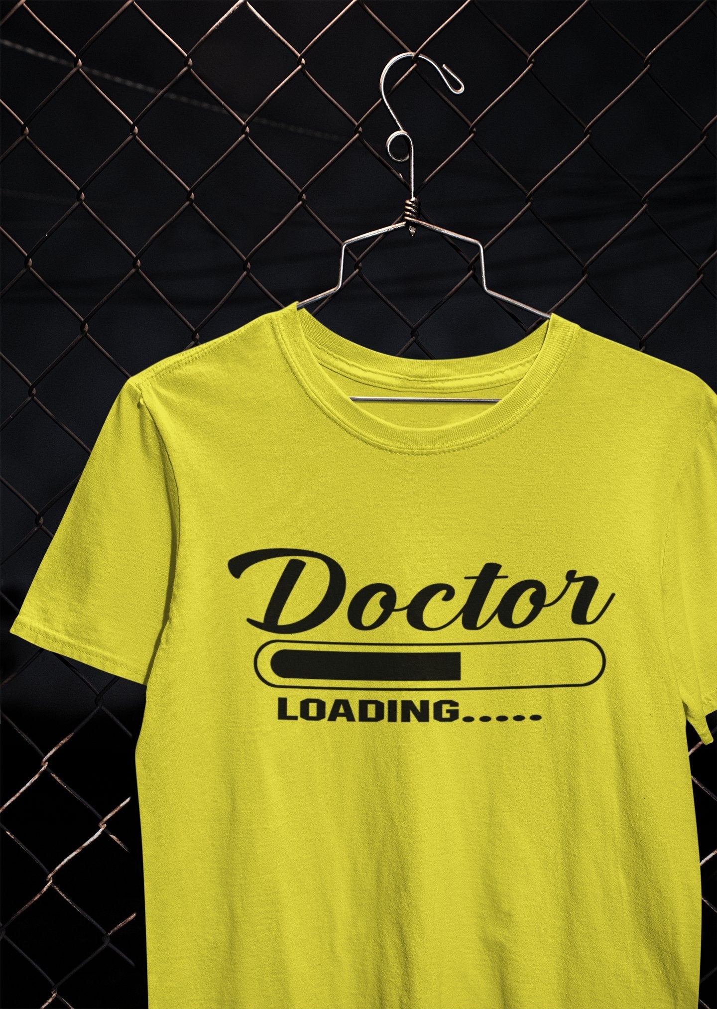 Doctor Loading Mens Half Sleeves T-shirt- FunkyTeesClub - Funky Tees Club