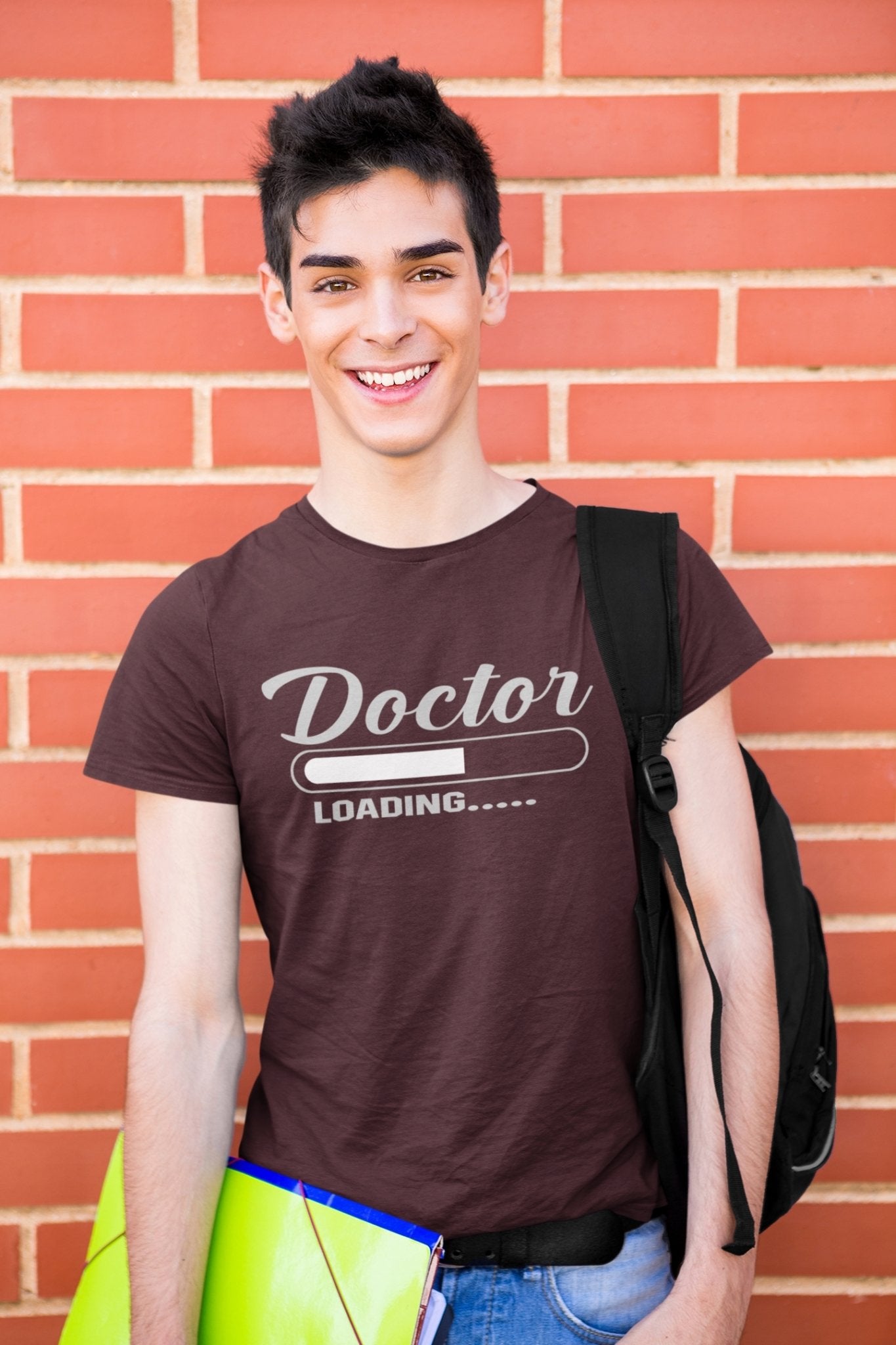 Doctor Loading Mens Half Sleeves T-shirt- FunkyTeesClub - Funky Tees Club