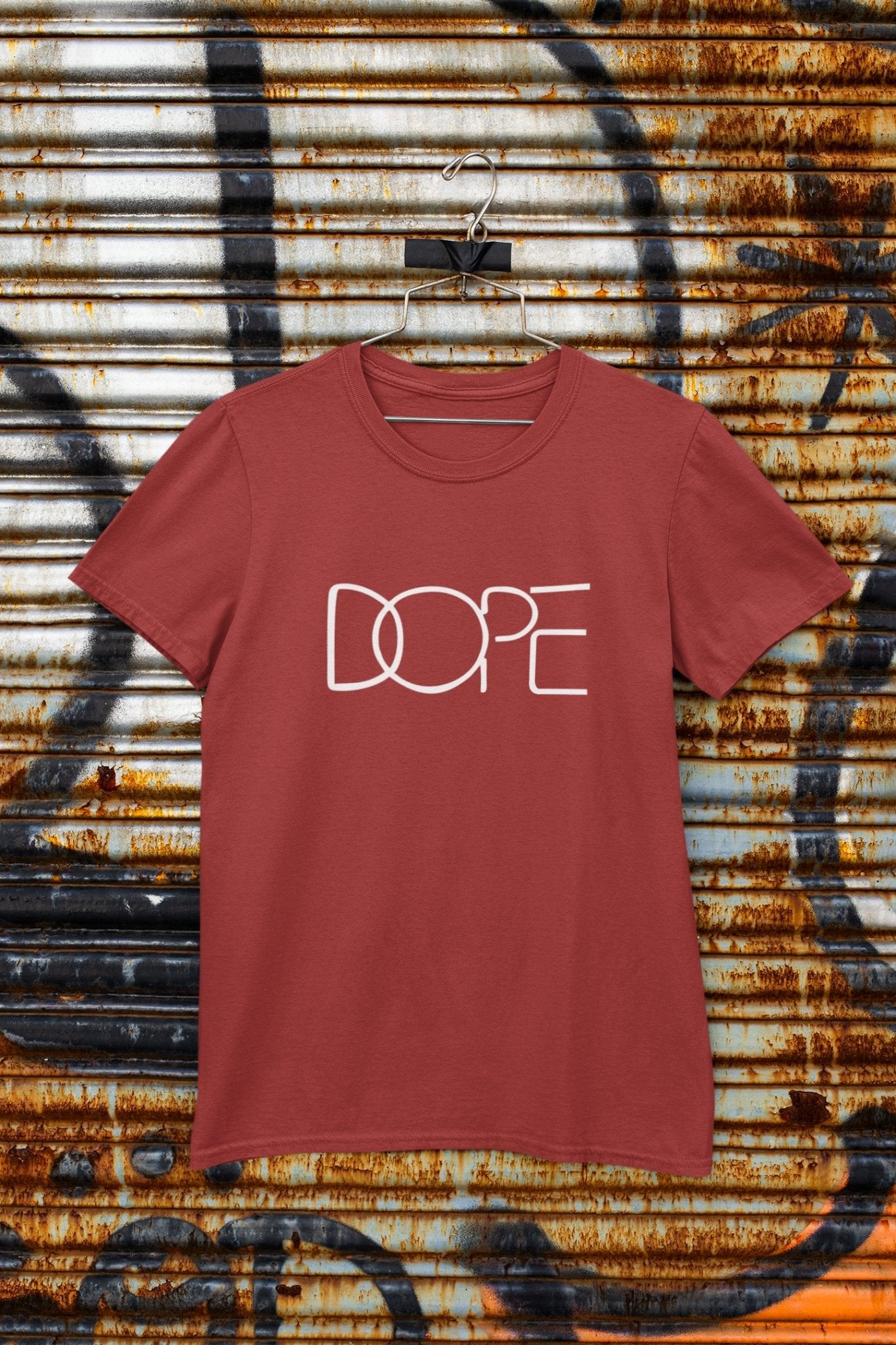 Dope Typography Mens Half Sleeves T-shirt- FunkyTeesClub - Funky Tees Club