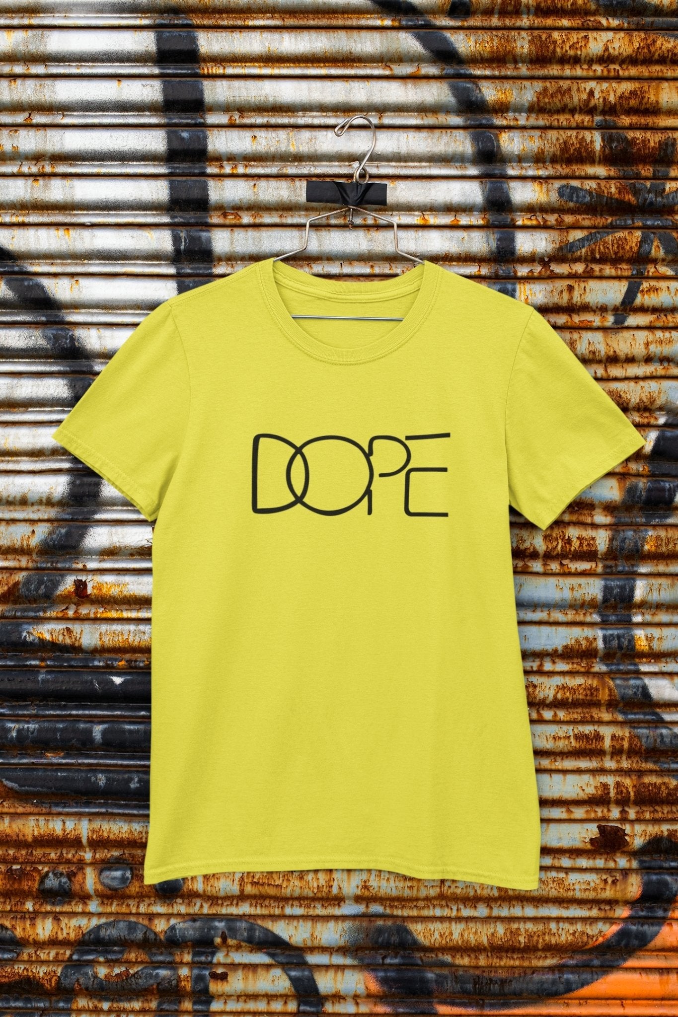 Dope Typography Mens Half Sleeves T-shirt- FunkyTeesClub - Funky Tees Club