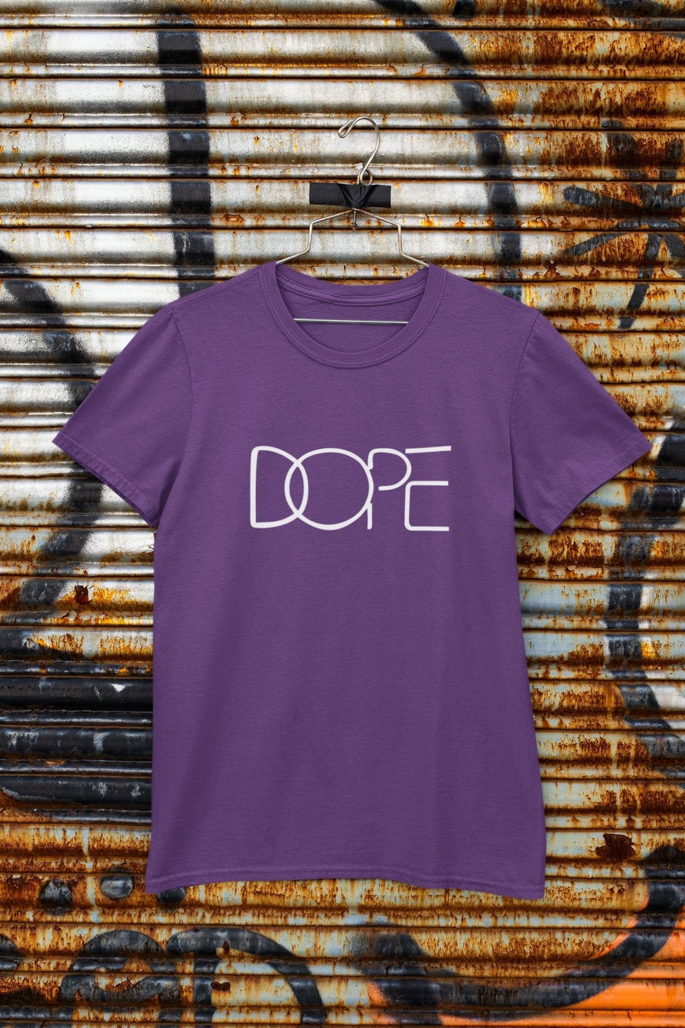 Dope Typography Women Half Sleeves T-shirt- FunkyTeesClub - Funky Tees Club