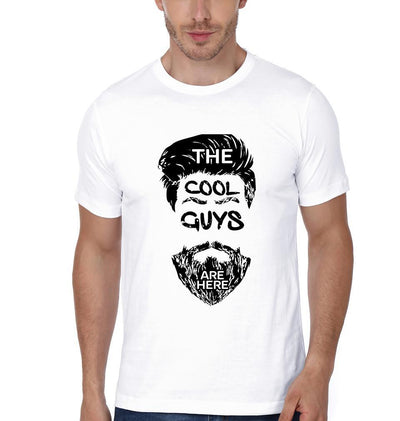 The Cool Guys BFF Half Sleeves T-Shirts-FunkyTees