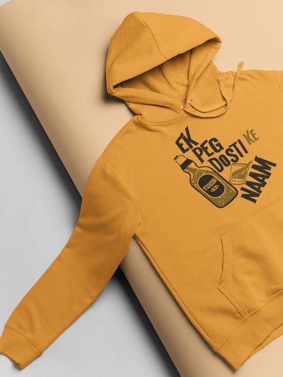 Ek Peg Dosti Ke Naam Pub And Beer Men Hoodies-FunkyTeesClub - Funky Tees Club