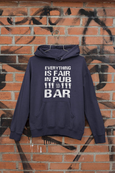 Everthing Is Fair In Pub And Bar Hoodies for Women-FunkyTeesClub - Funky Tees Club
