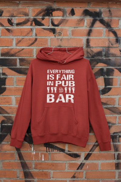 Everthing Is Fair In Pub And Bar Hoodies for Women-FunkyTeesClub - Funky Tees Club