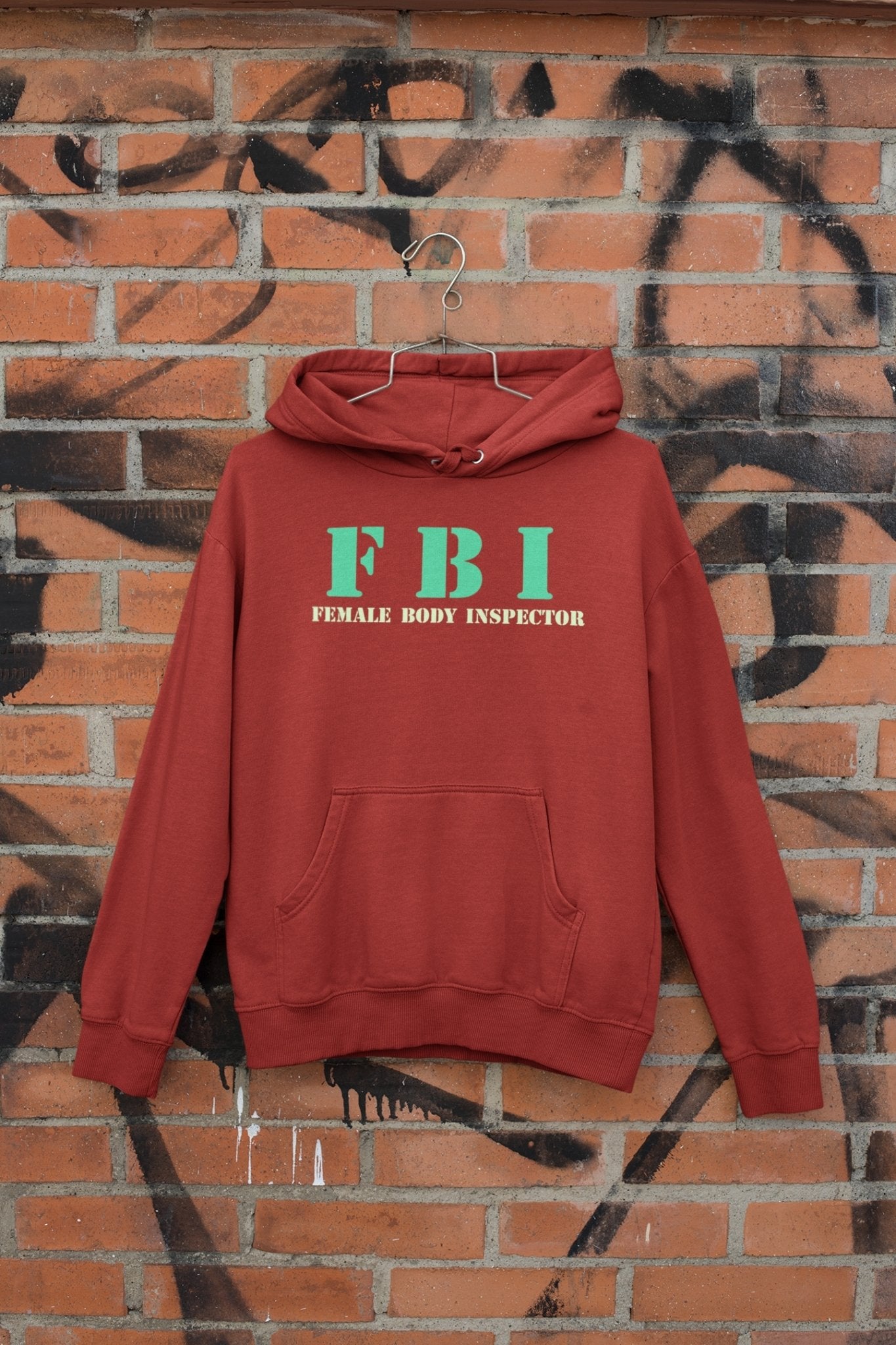 Fbi Typography Men Hoodies-FunkyTeesClub - Funky Tees Club