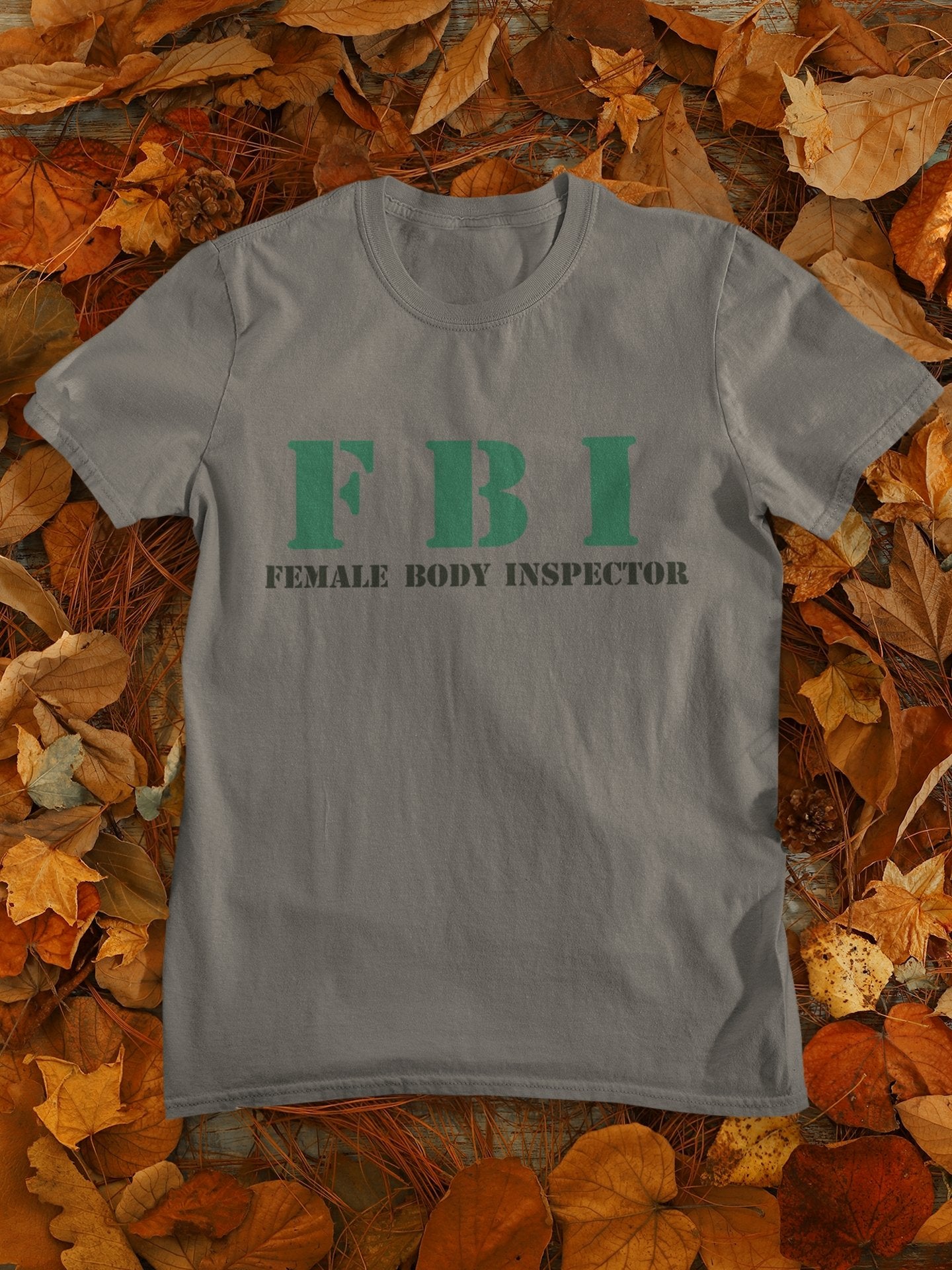 Fbi Typography Mens Half Sleeves T-shirt- FunkyTeesClub - Funky Tees Club