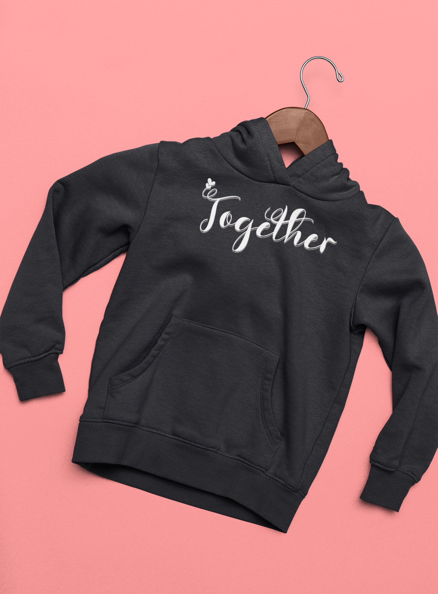 Better Together Couple Hoodie-FunkyTeesClub