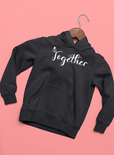 Better Together Couple Hoodie-FunkyTeesClub
