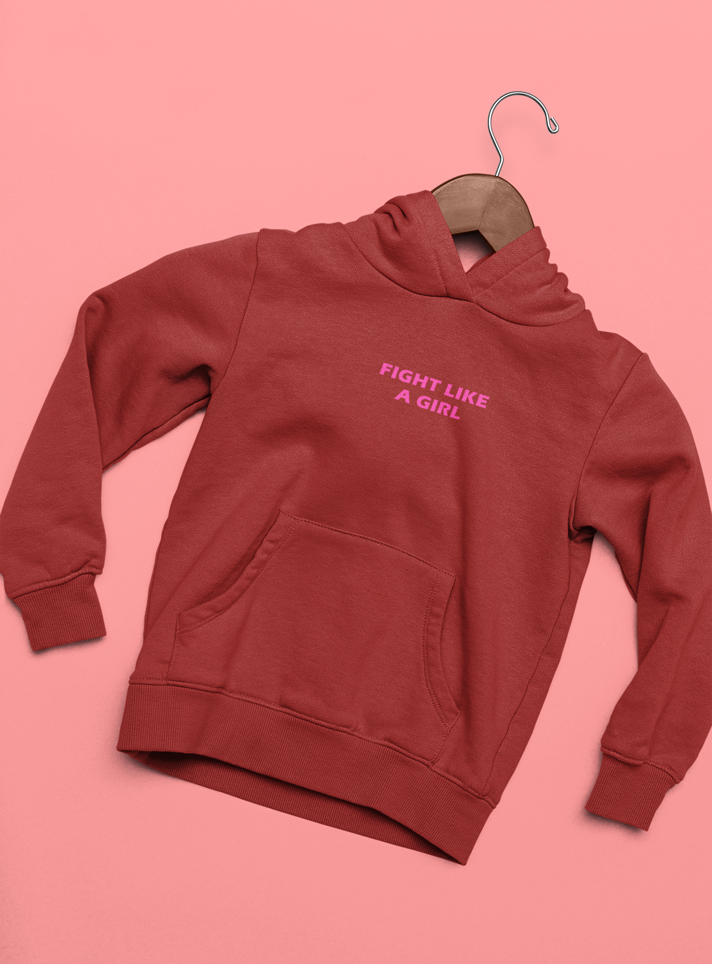 Fight like A Girl Hoodies for Women-FunkyTeesClub