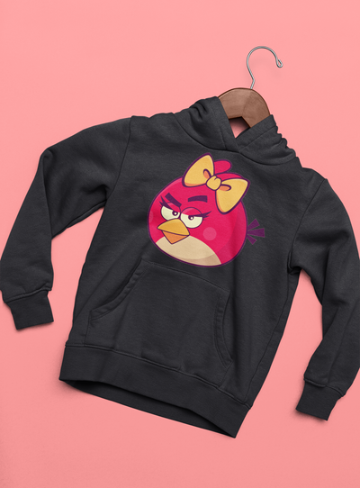 Angry Bird Couple Hoodie-FunkyTeesClub