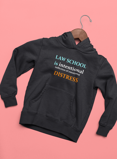 Law School Is International Distress Lawyer Men Hoodies-FunkyTeesClub