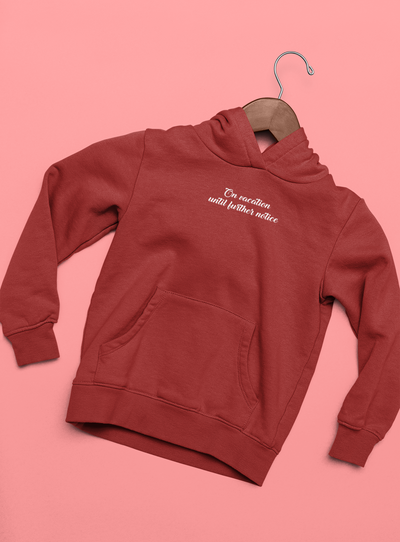 On Vacation Until Further Notice Quotes Men Hoodies-FunkyTeesClub