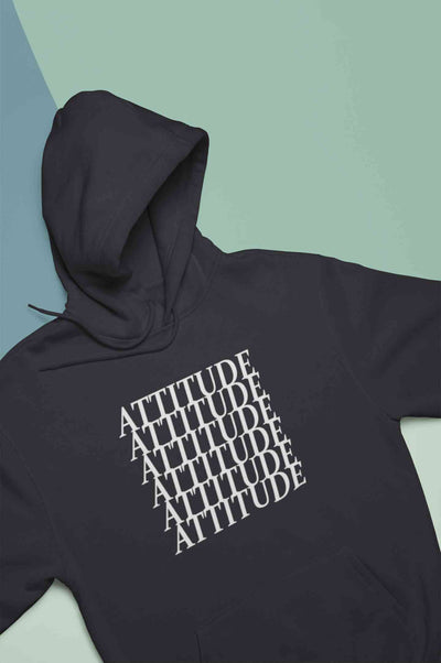 Attitude Hoodies for Women-FunkyTeesClub