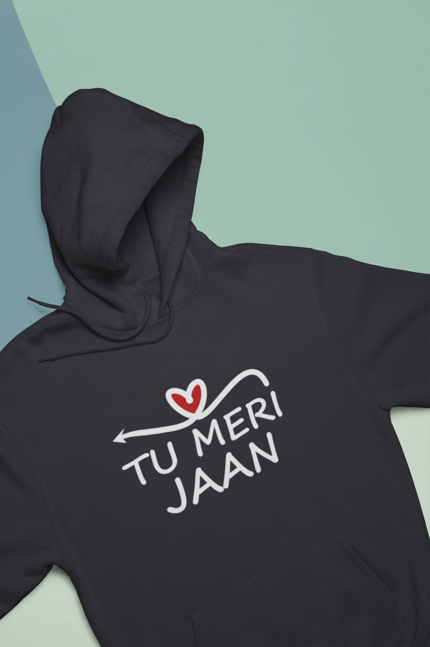 Ladaku Vimaan Couple Hoodie-FunkyTeesClub